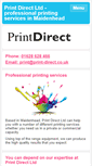 Mobile Screenshot of print-direct.co.uk